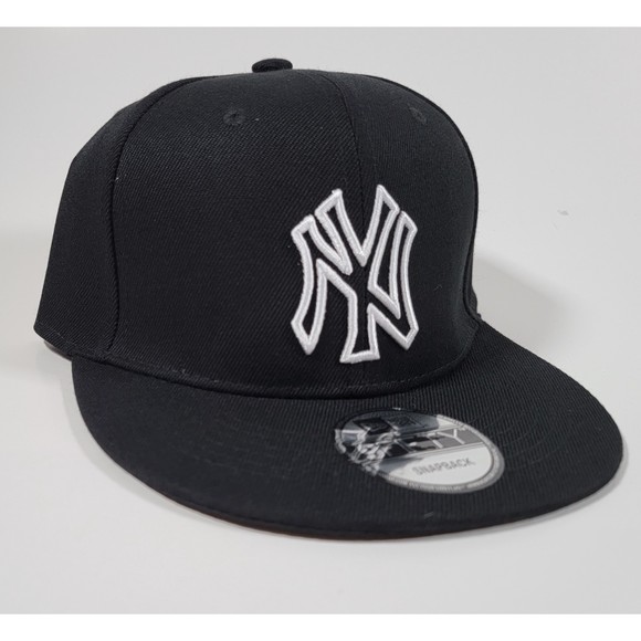 New Era Other - New York Yankees New Era Adjustable Snapback Hat Bold White Logo Baseball Cap